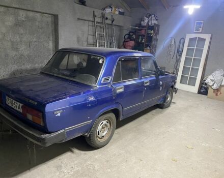 Синий ВАЗ 2105, объемом двигателя 1.3 л и пробегом 220 тыс. км за 350 $, фото 4 на Automoto.ua
