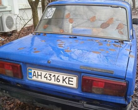 Синий ВАЗ 2105, объемом двигателя 1.3 л и пробегом 150 тыс. км за 237 $, фото 1 на Automoto.ua