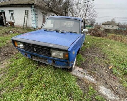Синий ВАЗ 2105, объемом двигателя 1.5 л и пробегом 60 тыс. км за 154 $, фото 1 на Automoto.ua