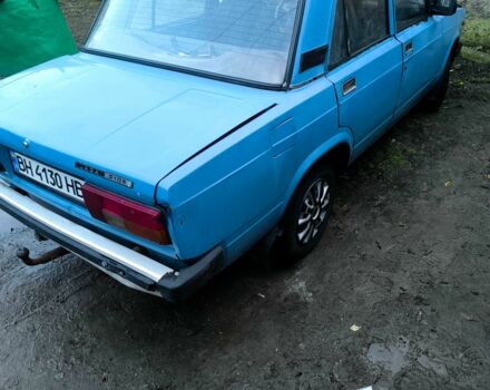 Синий ВАЗ 2105, объемом двигателя 1.3 л и пробегом 200 тыс. км за 500 $, фото 3 на Automoto.ua