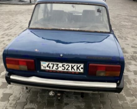 Синий ВАЗ 2105, объемом двигателя 1.5 л и пробегом 262 тыс. км за 453 $, фото 4 на Automoto.ua