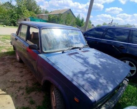 Синий ВАЗ 2105, объемом двигателя 1.3 л и пробегом 358 тыс. км за 300 $, фото 2 на Automoto.ua
