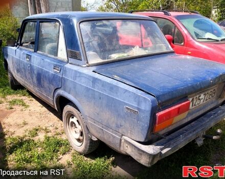 Синий ВАЗ 2105, объемом двигателя 1.3 л и пробегом 358 тыс. км за 300 $, фото 1 на Automoto.ua