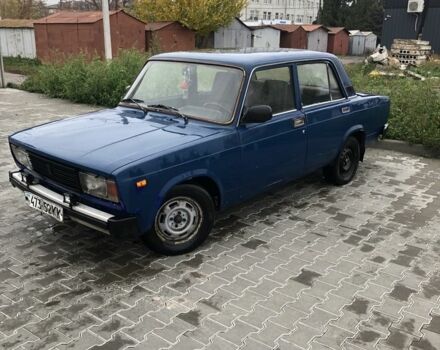 Синий ВАЗ 2105, объемом двигателя 1.5 л и пробегом 262 тыс. км за 453 $, фото 2 на Automoto.ua