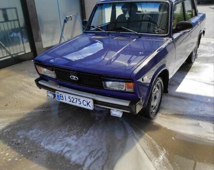 Синій ВАЗ 2105, об'ємом двигуна 1.29 л та пробігом 200 тис. км за 1200 $, фото 3 на Automoto.ua