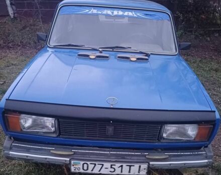Синий ВАЗ 2105, объемом двигателя 1.5 л и пробегом 150 тыс. км за 368 $, фото 2 на Automoto.ua