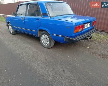 Синий ВАЗ 2105, объемом двигателя 1.29 л и пробегом 5 тыс. км за 750 $, фото 3 на Automoto.ua