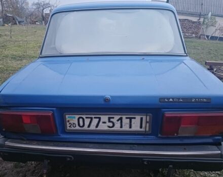 Синий ВАЗ 2105, объемом двигателя 1.5 л и пробегом 150 тыс. км за 368 $, фото 1 на Automoto.ua