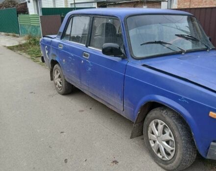 Синий ВАЗ 2105, объемом двигателя 1.5 л и пробегом 200 тыс. км за 179 $, фото 3 на Automoto.ua