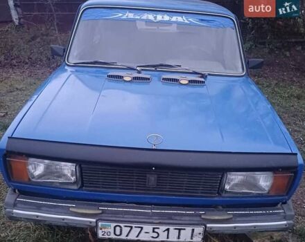 Синий ВАЗ 2105, объемом двигателя 1.5 л и пробегом 155 тыс. км за 500 $, фото 3 на Automoto.ua