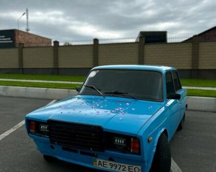 Синий ВАЗ 2105, объемом двигателя 1.7 л и пробегом 88 тыс. км за 750 $, фото 2 на Automoto.ua