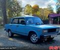 Синий ВАЗ 2105, объемом двигателя 1.3 л и пробегом 150 тыс. км за 620 $, фото 1 на Automoto.ua