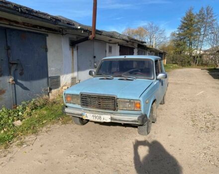 Синий ВАЗ 2105, объемом двигателя 1.3 л и пробегом 111 тыс. км за 287 $, фото 3 на Automoto.ua