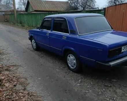 Синий ВАЗ 2105, объемом двигателя 1.3 л и пробегом 77 тыс. км за 650 $, фото 3 на Automoto.ua