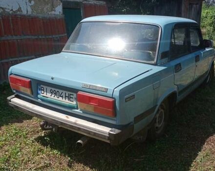 Синий ВАЗ 2105, объемом двигателя 1.29 л и пробегом 125 тыс. км за 599 $, фото 6 на Automoto.ua