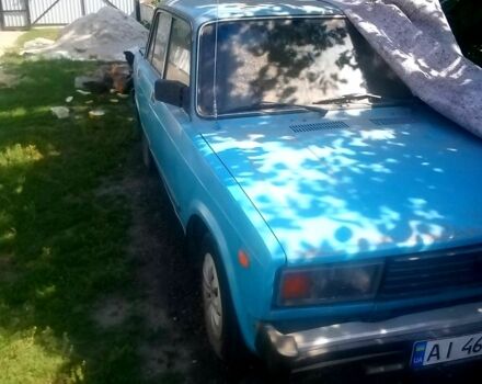 Синий ВАЗ 2105, объемом двигателя 1.3 л и пробегом 200 тыс. км за 360 $, фото 1 на Automoto.ua