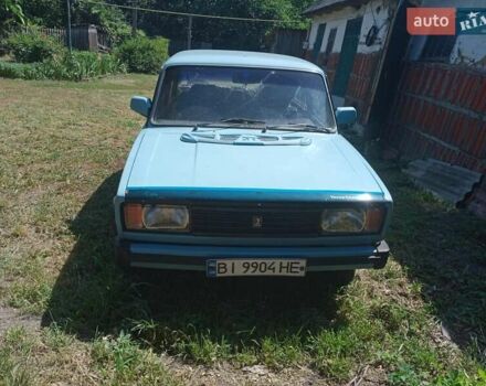 Синий ВАЗ 2105, объемом двигателя 1.29 л и пробегом 125 тыс. км за 599 $, фото 1 на Automoto.ua