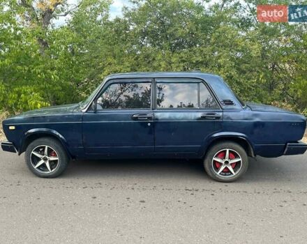 Синий ВАЗ 2105, объемом двигателя 1.3 л и пробегом 100 тыс. км за 1500 $, фото 3 на Automoto.ua
