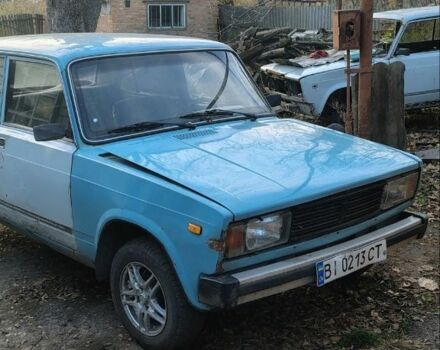 Синий ВАЗ 2105, объемом двигателя 1.5 л и пробегом 99 тыс. км за 357 $, фото 1 на Automoto.ua