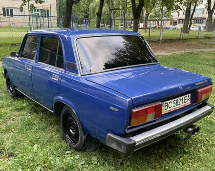Синий ВАЗ 2105, объемом двигателя 1.3 л и пробегом 80 тыс. км за 800 $, фото 3 на Automoto.ua