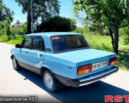 Синий ВАЗ 2105, объемом двигателя 1.3 л и пробегом 200 тыс. км за 550 $, фото 2 на Automoto.ua
