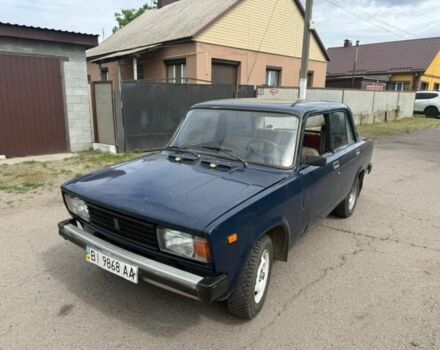 Синий ВАЗ 2105, объемом двигателя 1.5 л и пробегом 165 тыс. км за 494 $, фото 1 на Automoto.ua