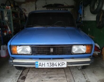 Синий ВАЗ 2105, объемом двигателя 1.2 л и пробегом 420 тыс. км за 800 $, фото 2 на Automoto.ua