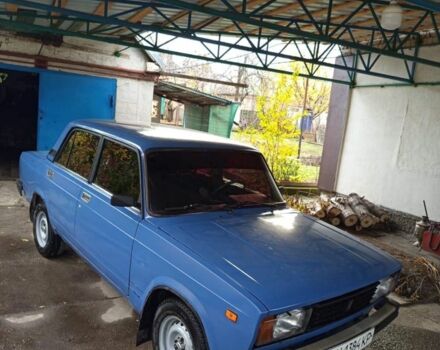 Синий ВАЗ 2105, объемом двигателя 1.2 л и пробегом 420 тыс. км за 800 $, фото 1 на Automoto.ua