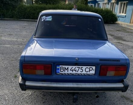 Синий ВАЗ 2105, объемом двигателя 1.3 л и пробегом 150 тыс. км за 1050 $, фото 6 на Automoto.ua