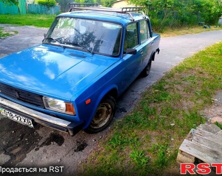 Синій ВАЗ 2105, об'ємом двигуна 1.6 л та пробігом 101 тис. км за 860 $, фото 1 на Automoto.ua