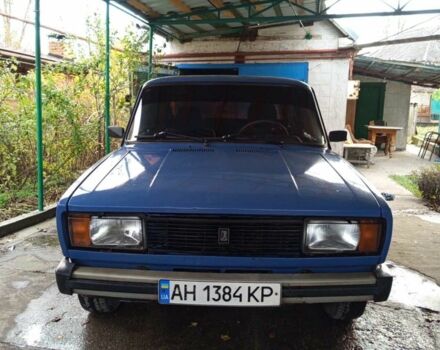 Синий ВАЗ 2105, объемом двигателя 1.2 л и пробегом 420 тыс. км за 800 $, фото 3 на Automoto.ua