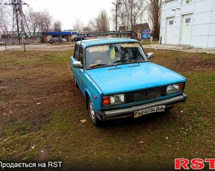 Синій ВАЗ 2105, об'ємом двигуна 1.2 л та пробігом 95 тис. км за 410 $, фото 6 на Automoto.ua