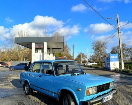 Синий ВАЗ 2105, объемом двигателя 1.3 л и пробегом 45 тыс. км за 710 $, фото 1 на Automoto.ua
