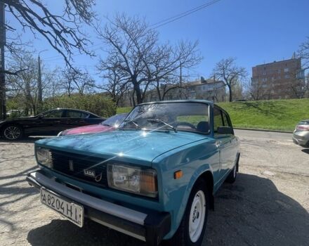 Синий ВАЗ 2105, объемом двигателя 1 л и пробегом 3 тыс. км за 1100 $, фото 1 на Automoto.ua