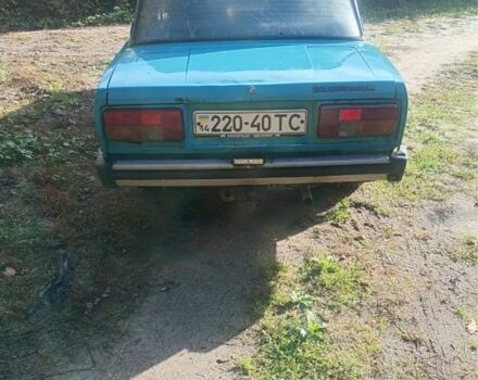 Синий ВАЗ 2105, объемом двигателя 1.2 л и пробегом 200 тыс. км за 477 $, фото 3 на Automoto.ua