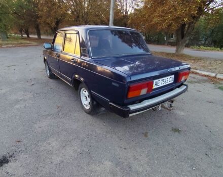 Синий ВАЗ 2105, объемом двигателя 1.2 л и пробегом 76 тыс. км за 1000 $, фото 1 на Automoto.ua