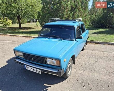 Синий ВАЗ 2105, объемом двигателя 1.2 л и пробегом 104 тыс. км за 1250 $, фото 1 на Automoto.ua