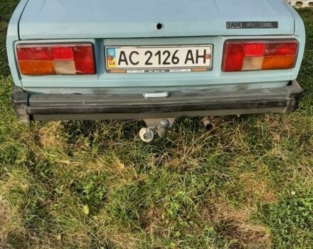 Синий ВАЗ 2105, объемом двигателя 1.5 л и пробегом 130 тыс. км за 400 $, фото 2 на Automoto.ua