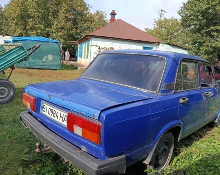 Синий ВАЗ 2105, объемом двигателя 1.5 л и пробегом 134 тыс. км за 700 $, фото 5 на Automoto.ua