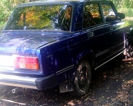 Синий ВАЗ 2105, объемом двигателя 1.5 л и пробегом 120 тыс. км за 1000 $, фото 3 на Automoto.ua