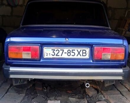 Синий ВАЗ 2105, объемом двигателя 1.5 л и пробегом 120 тыс. км за 1000 $, фото 1 на Automoto.ua