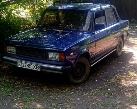 Синий ВАЗ 2105, объемом двигателя 1.5 л и пробегом 120 тыс. км за 1000 $, фото 2 на Automoto.ua