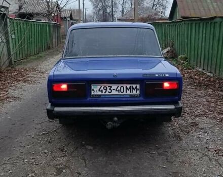 Синий ВАЗ 2105, объемом двигателя 1.3 л и пробегом 200 тыс. км за 650 $, фото 5 на Automoto.ua