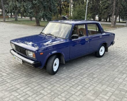 Синий ВАЗ 2105, объемом двигателя 1.5 л и пробегом 53 тыс. км за 1600 $, фото 2 на Automoto.ua