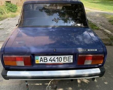 Синий ВАЗ 2105, объемом двигателя 1.5 л и пробегом 77 тыс. км за 600 $, фото 1 на Automoto.ua
