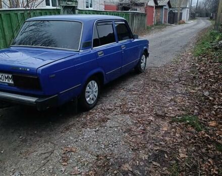 Синий ВАЗ 2105, объемом двигателя 1.3 л и пробегом 200 тыс. км за 650 $, фото 7 на Automoto.ua