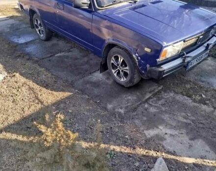 Синий ВАЗ 2105, объемом двигателя 1 л и пробегом 250 тыс. км за 450 $, фото 2 на Automoto.ua