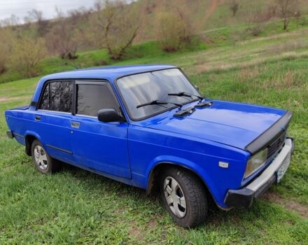 Синий ВАЗ 2105, объемом двигателя 1.5 л и пробегом 1 тыс. км за 450 $, фото 1 на Automoto.ua