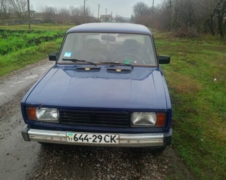 Синий ВАЗ 2105, объемом двигателя 1 л и пробегом 1000 тыс. км за 426 $, фото 1 на Automoto.ua