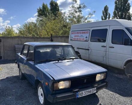 Синий ВАЗ 2105, объемом двигателя 1.5 л и пробегом 235 тыс. км за 650 $, фото 1 на Automoto.ua